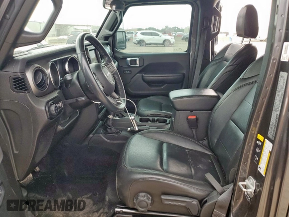2021 Jeep Gladiator Willys с VIN 1C6HJTAG9ML606731, выставлен на аукционе Copart как лот 59873205 с пробегом 84 811 миль миль и Списание • Salvage title. История ставок и продаж доступна на DreamBid. Изображение 7.