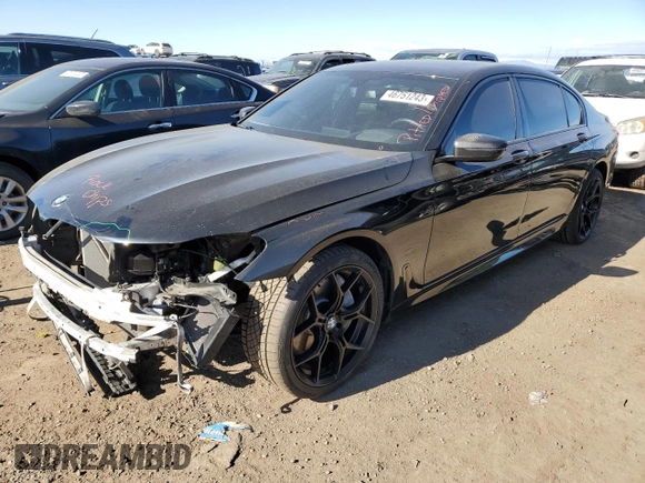 2018 BMW 7 Series ALPINA B7 xDrive with VIN WBA7F2C58JG424788, listed as a Copart auction lot 46751243 with 416 mi miles. Bid and sale history available at carsss.com. Image 1.