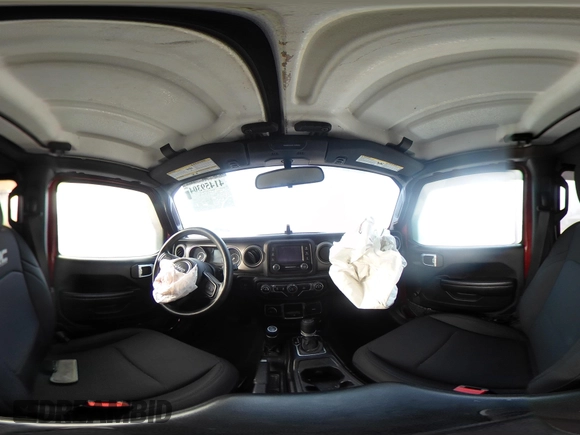 2021 Jeep Wrangler Unlimited Willys with VIN 1C4HJXDN6MW815448, listed as a IAAI auction lot 41459304 with 52,474 mi miles and . Bid and sale history available at DreamBid. Image 18.