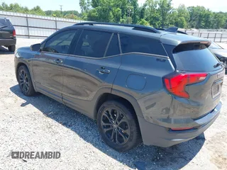 2021 GMC Terrain SLE with VIN 3GKALMEV5ML337302, listed as a IAAI auction lot 39609961 with 72,042 mi miles and . Bid and sale history available at carsss.com. Image 3.