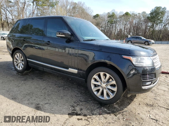 2015 Land Rover Range Rover HSE with VIN SALGS2VF9FA204602, listed as a Copart auction lot 49229455 with 97,940 mi miles and Salvage title. Bid and sale history available at DreamBid. Image 4.