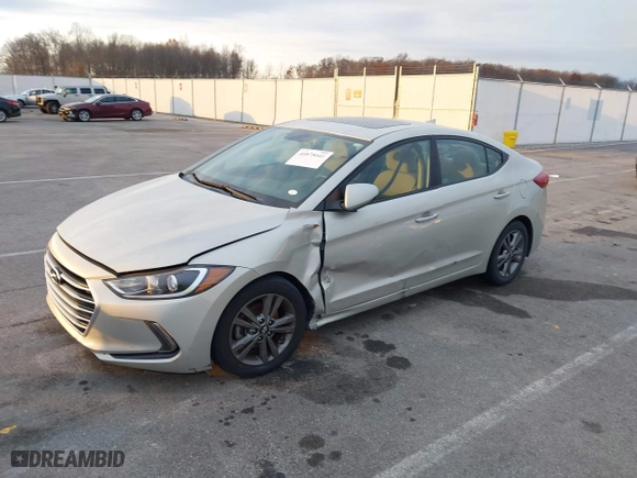 2017 Hyundai Elantra Limited with VIN 5NPD84LF6HH207220, listed as a IAAI auction lot 40878041 with 59,947 mi miles. Bid and sale history available at carsss.com. Image 17.