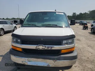 2019 Chevrolet Express Passenger LT with VIN 1GAZGPFG6K1263857, listed as a Copart auction lot 58987635 with 127,347 mi miles and Salvage title. Bid and sale history available at DreamBid. Image 5.