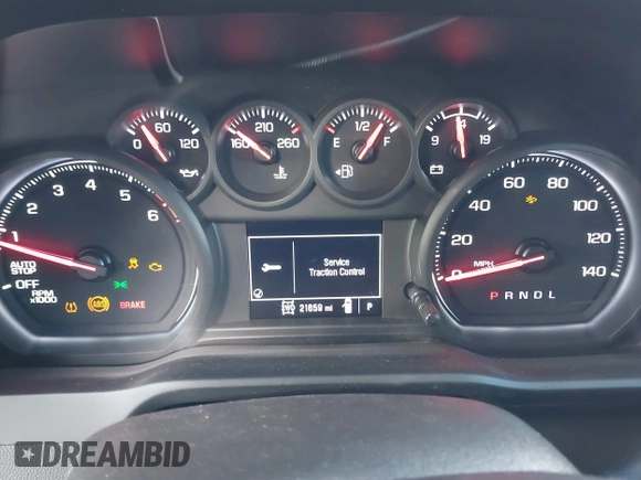 2023 Chevrolet Silverado 1500 with VIN 3GCPDAEK7PG236167, listed as a IAAI auction lot 41568306 with 21,659 mi miles and . Bid and sale history available at DreamBid. Image 7.
