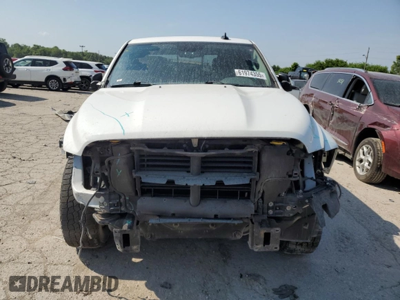 2016 Ram 1500 Big Horn with VIN 3C6RR7LT3GG344754, listed as a Copart auction lot 61974355 with 141,114 mi miles and Salvage title. Bid and sale history available at DreamBid. Image 5.