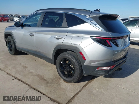 2023 Hyundai Tucson SEL with VIN 5NMJBCAE2PH266771, listed as a IAAI auction lot 41561131 with 34,256 mi miles and . Bid and sale history available at DreamBid. Image 3.