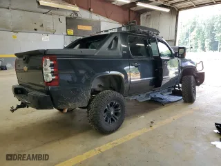 2010 Chevrolet Avalanche LTZ with VIN 3GNVKGE01AG226716, listed as a Copart auction lot 63428994 with 0 mi miles and Salvage Title. Bid and sale history available at carsss.com. Image 3.