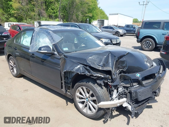 2018 BMW 3 Series 320i xDrive with VIN WBA8A3C5XJA505576, listed as a IAAI auction lot 42248730 with Not provided miles and . Bid and sale history available at DreamBid. Image 1.