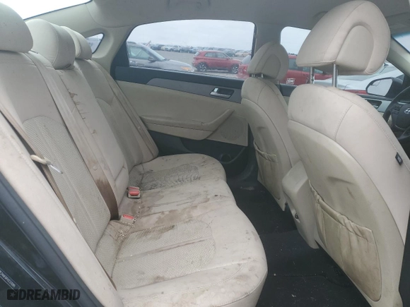 2015 Hyundai Sonata 2.4L SE with VIN 5NPE24AF6FH237095, listed as a Copart auction lot 51345375 with 71,781 mi miles and Salvage Title. Bid and sale history available at carsss.com. Image 10.