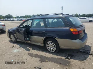 2001 Subaru Legacy Outback with VIN 4S3BH665117647684, listed as a Copart auction lot 59382635 with 138,574 mi miles and Salvage title. Bid and sale history available at DreamBid. Image 2.