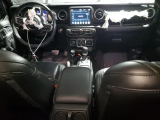 2022 Jeep Wrangler Unlimited Sahara with VIN 1C4HJXEG1NW109232, listed as a Copart auction lot 47986955 with 38,248 mi miles and Salvage title. Bid and sale history available at DreamBid. Image 8.