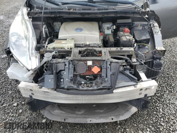 2015 Nissan LEAF S with VIN 1N4AZ0CP1FC331217, listed as a Copart auction lot 48134395 with 51,884 mi miles and Salvage Title. Bid and sale history available at DreamBid. Image 11.