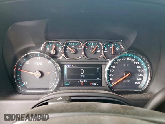 2020 Chevrolet Tahoe Commercial z VIN 1GNLCDEC9LR270589, wystawiony jako Copart lot #60868145 z przebiegiem 74 238 mil mil oraz Szkoda całkowita • Salvage title. Historia ofert i sprzedaży dostępna na DreamBid. Obrazek 9.