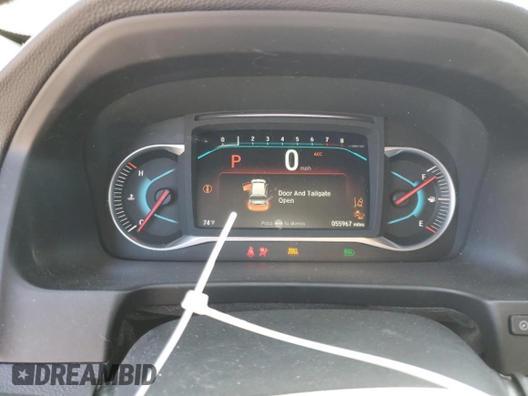 2021 Honda Pilot Special Edition with VIN 5FNYF5H20MB036539, listed as a Copart auction lot 47749615 with 55,967 mi miles and Salvage Title. Bid and sale history available at DreamBid. Image 9.