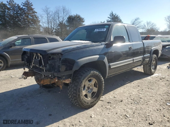 2004 Chevrolet Silverado 1500 LS with VIN 2GCEK19T341294524, listed as a Copart auction lot 87968875 with 256,286 mi miles and Clean Title. Bid and sale history available at carsss.com. Image 1.