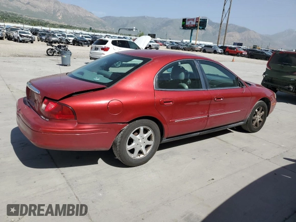 2000 Mercury Sable with VIN 1MEFM53U0YG640107, listed as a Copart auction lot 56667855 with 146,403 mi miles and Salvage title. Bid and sale history available at DreamBid. Image 3.