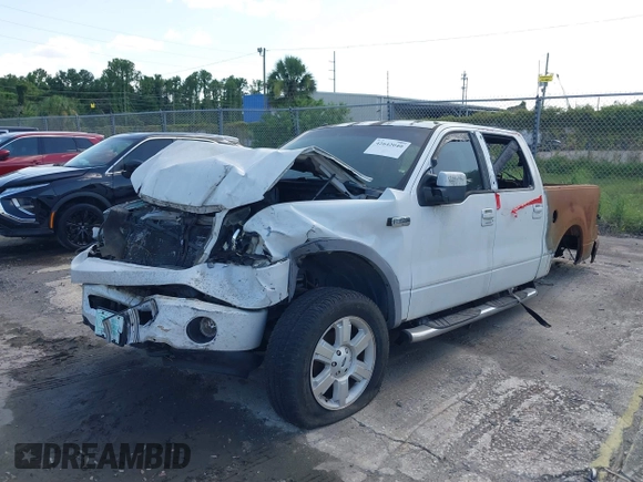 2008 Ford F-150 XLT с VIN 1FTPW14V58FB21592, выставлен на аукционе IAAI как лот 42642040 с пробегом Не указан миль и . История ставок и продаж доступна на DreamBid. Изображение 2.