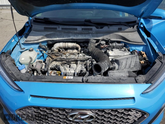 2020 Hyundai Kona Ultimate with VIN KM8K5CA53LU529456, listed as a Copart auction lot 53714925 with 0 mi miles and Salvage Title. Bid and sale history available at carsss.com. Image 12.