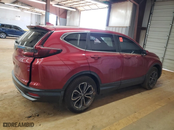 2020 Honda CR-V EX with VIN 2HKRW1H53LH408463, listed as a Copart auction lot 47363425 with 63,523 mi miles and Salvage Title. Bid and sale history available at carsss.com. Image 3.
