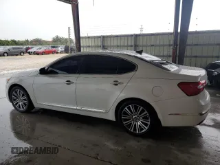 2015 Kia Cadenza Premium with VIN KNALN4D73F5197123, listed as a Copart auction lot 50657495 with 77,432 mi miles and Clean Title. Bid and sale history available at DreamBid. Image 2.