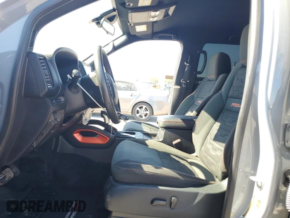 2024 Nissan Frontier PRO-4X with VIN 1N6ED1EK9RN600720, listed as a Copart auction lot 78089574 with 23,662 mi miles and Salvage Title. Bid and sale history available at carsss.com. Image 7.