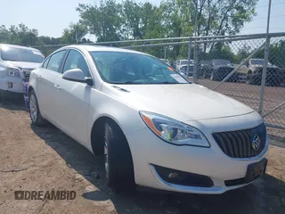2014 Buick Regal with VIN 2G4GK5EX3E9322085, listed as a IAAI auction lot 42450988 with 106,820 mi miles and . Bid and sale history available at DreamBid. Image 1.