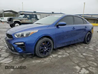 2019 Kia Forte LXS with VIN 3KPF24AD3KE120172, listed as a Copart auction lot 47556825 with 96,298 mi miles and Salvage Title. Bid and sale history available at DreamBid. Image 1.