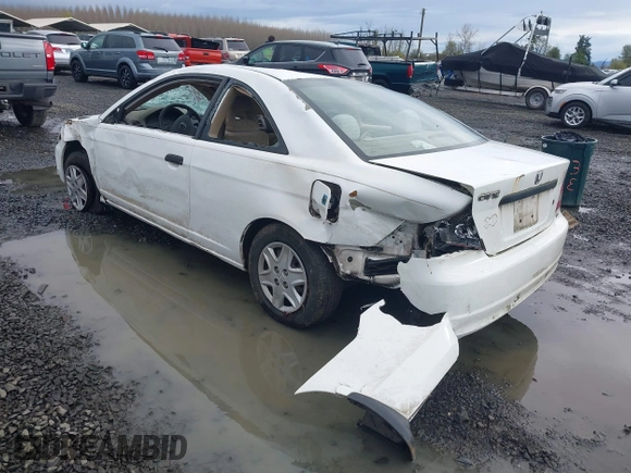 2003 Honda Civic DX with VIN 1HGEM22203L039793, listed as a IAAI auction lot 41916813 with 160,631 mi miles and . Bid and sale history available at DreamBid. Image 3.