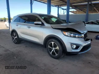 2016 Kia Sorento EX with VIN 5XYPH4A10GG047572, listed as a Copart auction lot 62386285 with 26,705 mi miles and Salvage title. Bid and sale history available at DreamBid. Image 4.
