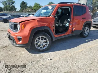 2021 Jeep Renegade Sport with VIN ZACNJDABXMPN09066, listed as a Copart auction lot 69494394 with 11,521 mi miles and Salvage title. Bid and sale history available at DreamBid. Image 1.