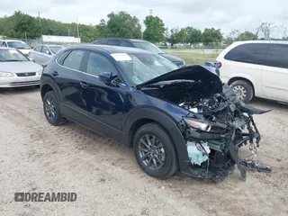 2023 Mazda CX-30 S with VIN 3MVDMBAM3PM565030, listed as a IAAI auction lot 40339838 with Not Provided miles and . Bid and sale history available at carsss.com. Image 1.