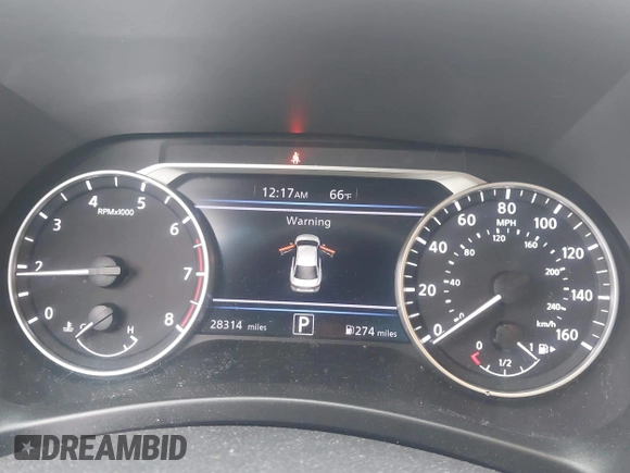 2020 Nissan Sentra SV with VIN 3N1AB8CVXLY209330, listed as a IAAI auction lot 42186225 with 28,314 mi miles and . Bid and sale history available at DreamBid. Image 7.