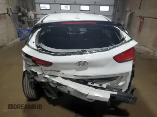 2018 Hyundai Elantra GT with VIN KMHH35LE4JU063820, listed as a Copart auction lot 81360684 with 104,786 mi miles and Salvage Title. Bid and sale history available at carsss.com. Image 6.