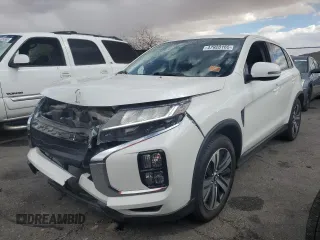 2021 Mitsubishi Outlander SE z VIN JA4APVAU8MU010203, wystawiony jako Copart lot #47920165 z przebiegiem 54 483 mil mil oraz Szkoda całkowita • Salvage title. Historia ofert i sprzedaży dostępna na DreamBid. Obrazek 1.