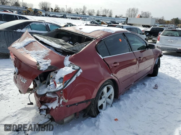 2008 Nissan Altima SE z VIN 1N4BL21E68C173236, wystawiony jako Copart lot #45986615 z przebiegiem Nie podano mil oraz Szkoda całkowita • Salvage title. Historia ofert i sprzedaży dostępna na DreamBid. Obrazek 3.