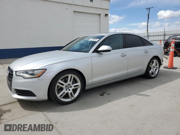 2015 Audi A6 2.0T Premium Plus with VIN WAUGFAFC5FN014473, listed as a Copart auction lot 51280485 with 103,020 mi miles and Salvage Title. Bid and sale history available at carsss.com. Image 1.