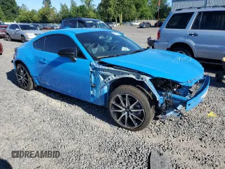 2023 Toyota GR86 with VIN JF1ZNBC18P8758694, listed as a Copart auction lot 63091444 with 5,458 mi miles and Salvage Title. Bid and sale history available at carsss.com. Image 4.
