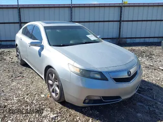2012 Acura TL Tech Auto with VIN 19UUA8F56CA021578, listed as a IAAI auction lot 41654697 with 159,977 mi miles. Bid and sale history available at carsss.com. Image 1.
