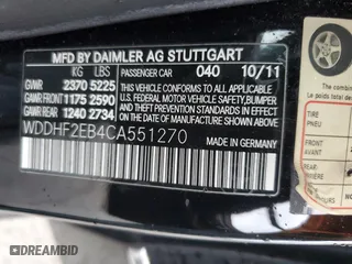 2012 Mercedes-Benz E-Class E 350 Luxury BlueTEC with VIN WDDHF2EB4CA551270, listed as a Copart auction lot 49106865 with 0 mi miles and Salvage Title. Bid and sale history available at carsss.com. Image 12.