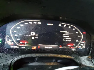 2022 BMW M3 Competition xDrive with VIN WBS43AY09NFM10618, listed as a Copart auction lot 41450415 with 21,935 mi miles and Non Repairable. Bid and sale history available at carsss.com. Image 9.