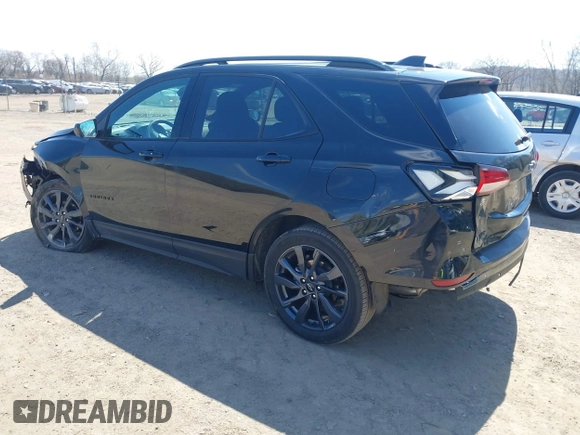 2022 Chevrolet Equinox RS with VIN 2GNAXMEVXN6148187, listed as a IAAI auction lot 42059131 with 28,109 mi miles and . Bid and sale history available at DreamBid. Image 3.