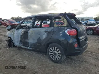 2014 FIAT 500L Easy with VIN ZFBCFABH8EZ023813, listed as a Copart auction lot 85785884 with Not Provided miles and Non Repairable. Bid and sale history available at DreamBid. Image 2.