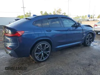 2020 BMW X4 M Competition z VIN 5YMUJ0C0XL9B03463, wystawiony jako Copart lot #73372744 z przebiegiem Nie podano mil oraz Szkoda całkowita • Salvage title. Historia ofert i sprzedaży dostępna na DreamBid. Obrazek 3.