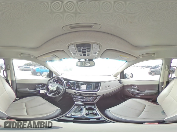 2017 Kia Sedona SX-L with VIN KNDME5C15H6343903, listed as a Copart auction lot 43872805 with 62,505 mi miles and Salvage Title. Bid and sale history available at carsss.com. Image 14.