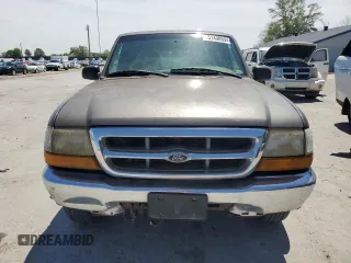 1999 Ford Ranger XL with VIN 1FTYR14VXXPA68148, listed as a Copart auction lot 51490594 with 166,889 mi miles and Salvage Title. Bid and sale history available at carsss.com. Image 5.