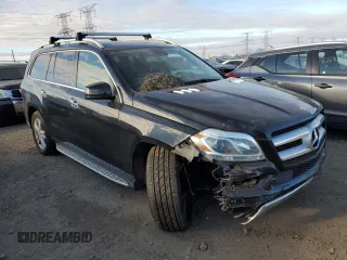2016 Mercedes-Benz GL with VIN 4JGDF6EE6GA694894, listed as a Copart auction lot 83634044 with 211,142 mi miles and Salvage Title. Bid and sale history available at carsss.com. Image 4.