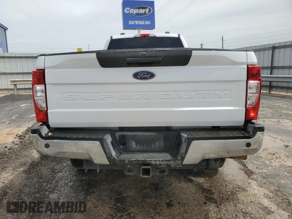 2021 Ford Super Duty F-250 SRW XL with VIN 1FT7W2BT8MED94503, listed as a Copart auction lot 50867015 with 208,192 mi miles and Clean Title. Bid and sale history available at carsss.com. Image 6.