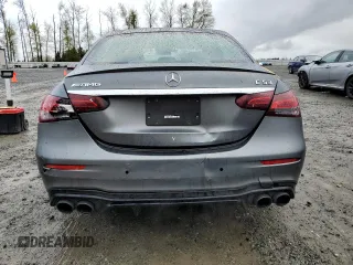 2022 Mercedes-Benz E 53 AMG with VIN W1KZF6BB1NB030505, listed as a Copart auction lot 52045715 with 30,649 mi miles and Salvage Title. Bid and sale history available at DreamBid. Image 6.