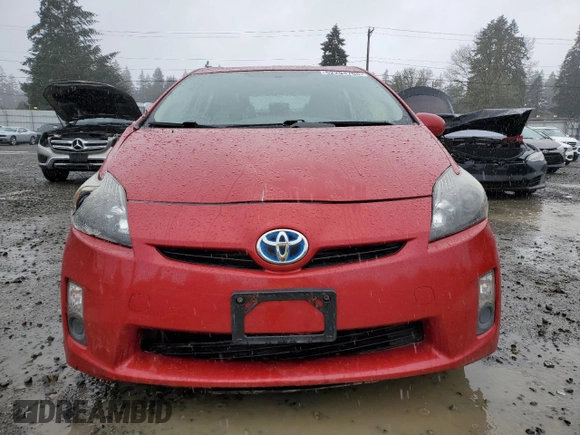 2010 Toyota Prius II with VIN JTDKN3DU6A0035457, listed as a Copart auction lot 52204705 with 97,827 mi miles and Salvage Title. Bid and sale history available at carsss.com. Image 5.