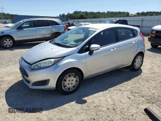 2016 Ford Fiesta S with VIN 3FADP4TJ8GM136530, listed as a Copart auction lot 58918685 with 102,737 mi miles and Salvage title. Bid and sale history available at DreamBid. Image 1.